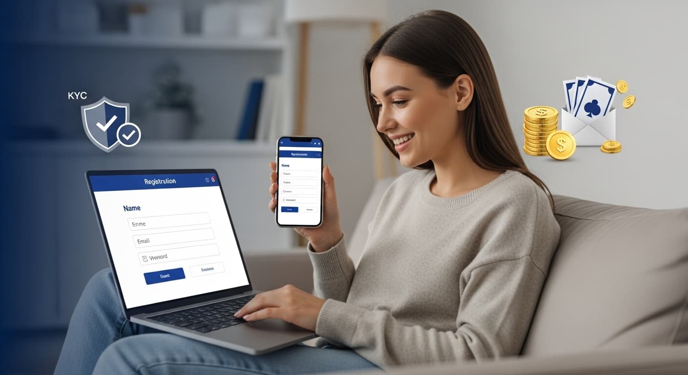 Si të regjistroheni në një kazino në internet: një udhëzues hap pas hapi image
