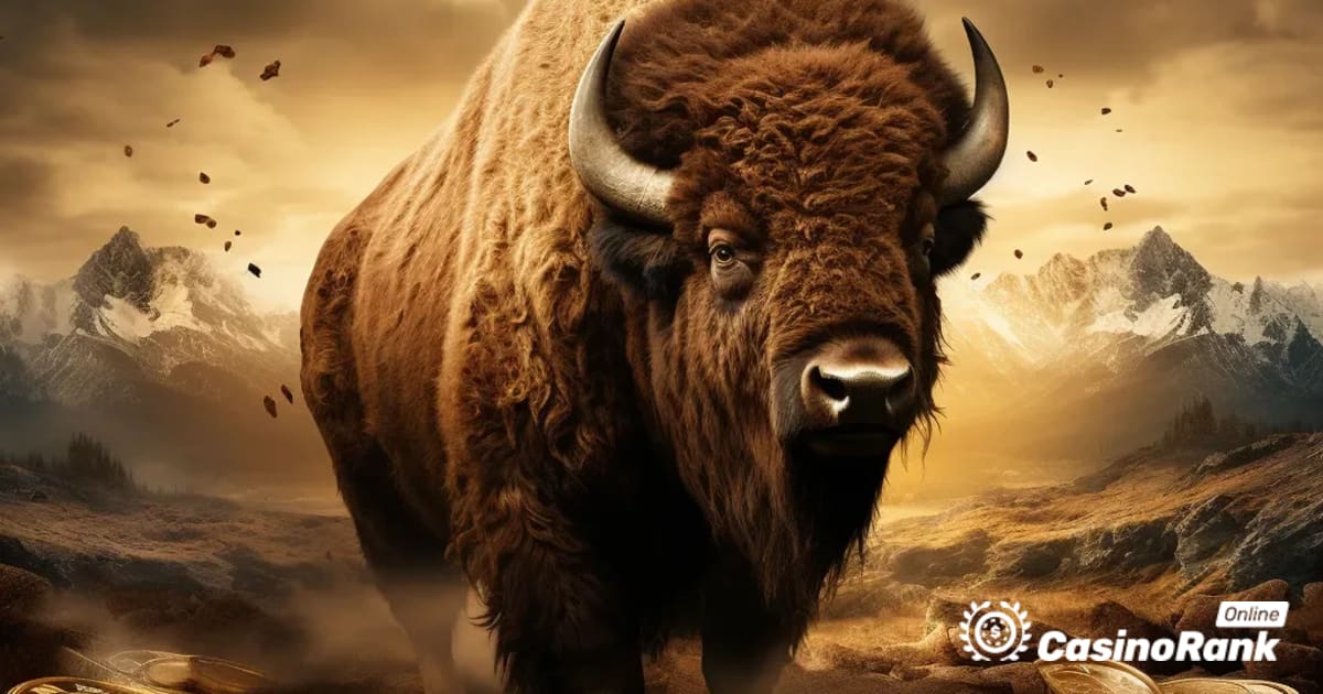 Kërkoni për ar në rrafshinat e pazbutura amerikane në bizon të egër të egër