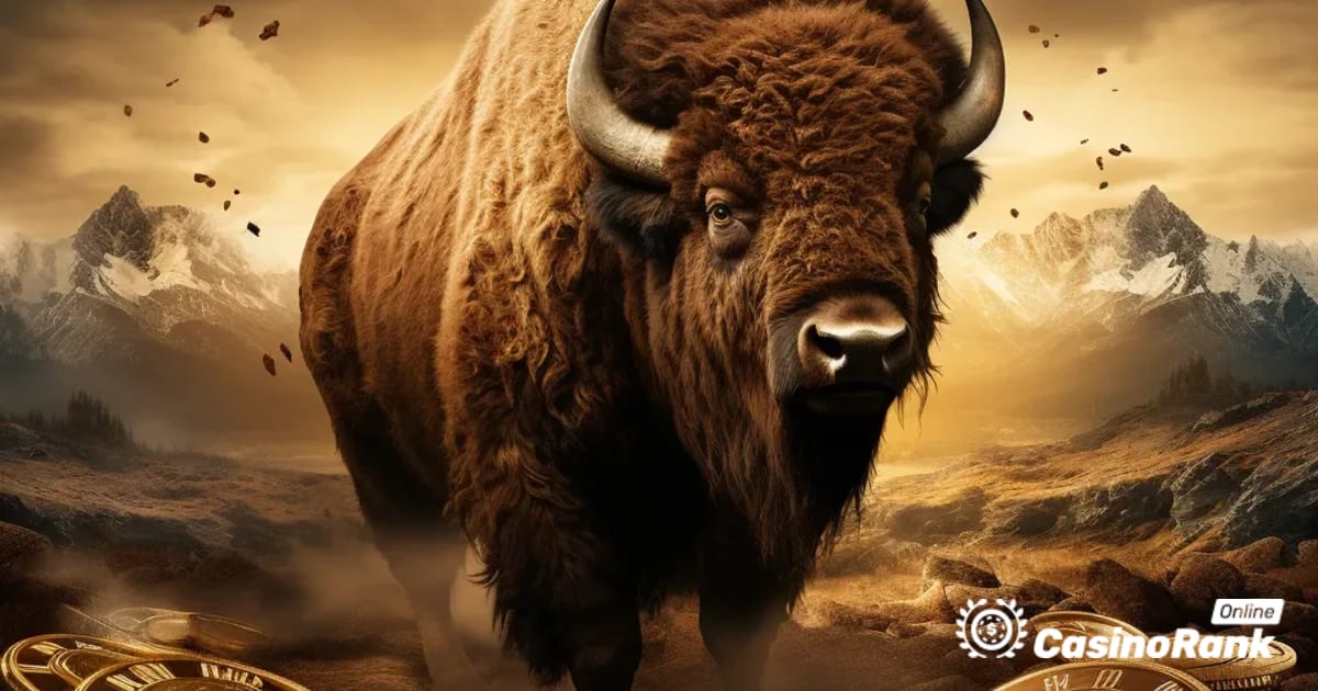 Kërkoni për ar në rrafshinat e pazbutura amerikane në bizon të egër të egër