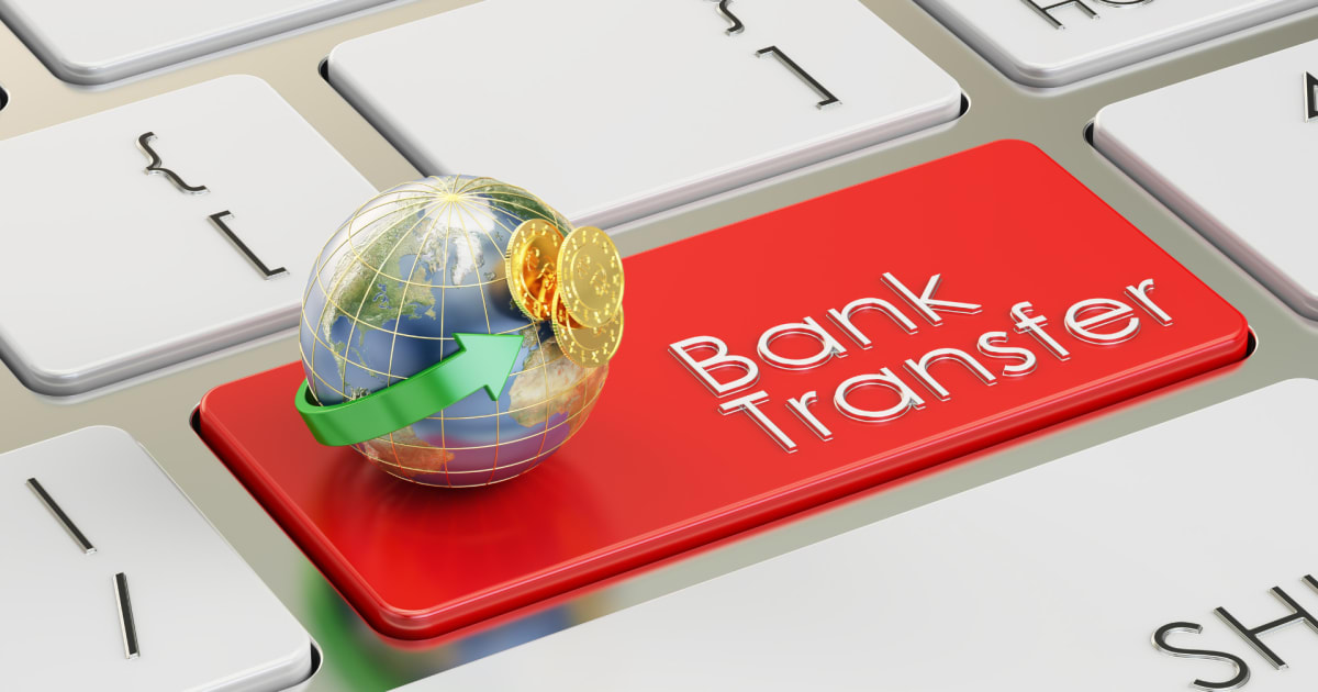 Transfertë bankare për depozitat dhe tërheqjet në kazino online