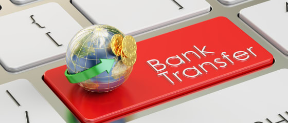TransfertÃ« bankare pÃ«r depozitat dhe tÃ«rheqjet nÃ« kazino online