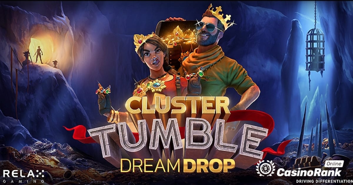 Filloni një aventurë epike me Relax Gaming's Cluster Tumble Dream Drop